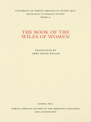 cover image of The Book of the Wiles of Women